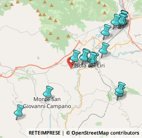 Mappa 03030 Castelliri FR, Italia (4.94375)