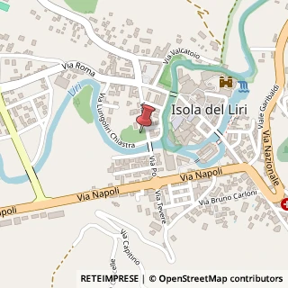 Mappa 03036 Isola del Liri FR, Italia, 03036 Isola del Liri, Frosinone (Lazio)