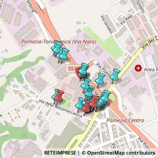 Mappa Via Pontina Vecchia, 00071 Area Produttiva RM, Italia (0.21)