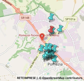 Mappa Via Pontina Vecchia, 00071 Area Produttiva RM, Italia (0.854)