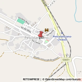 Mappa Via Giuseppe Garibaldi, 45, 86097 Pescolanciano, Isernia (Molise)