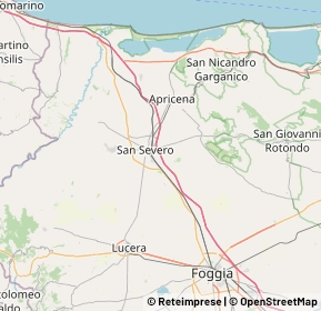Mappa A14, 71016 San Severo FG, Italia (15.69632)