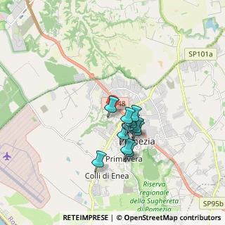 Mappa Via Della Cereria, 00071 Pomezia RM, Italia (1.37727)