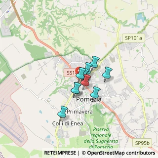Mappa SS 148 km 29.194, 00040 Pomezia RM, Italia (0.97909)