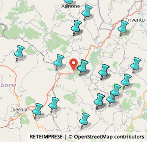 Mappa Via Municipio, 86097 Chiauci IS, Italia (9.7045)