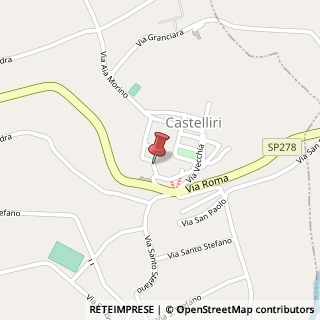 Mappa Via Montecassino, 55, 03030 Castelliri, Frosinone (Lazio)