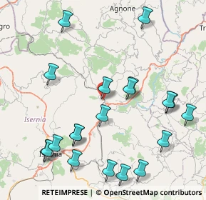 Mappa Via Giuseppe Garibaldi, 86097 Pescolanciano IS, Italia (10.281)