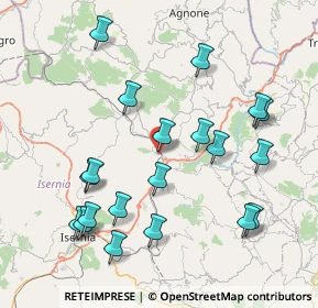 Mappa Via Giuseppe Garibaldi, 86097 Pescolanciano IS, Italia (9.0845)