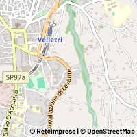 Mapa Velletri