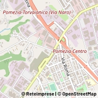 Mapa Pomezia