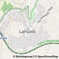 Mapa Lanuvio