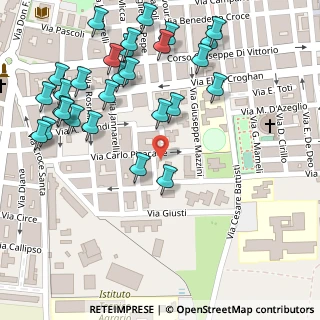 Mappa Piazza Leone Severino, 71016 San Severo FG, Italia (0.16786)