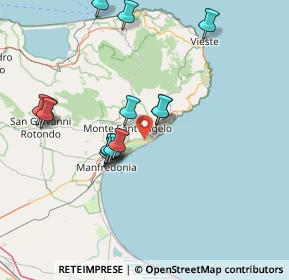 Mappa Strada Statale 89 Garganica, 71037 Monte Sant'Angelo FG, Italia (15.58643)