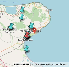 Mappa Strada Statale 89 Garganica, 71037 Monte Sant'Angelo FG, Italia (14.326)