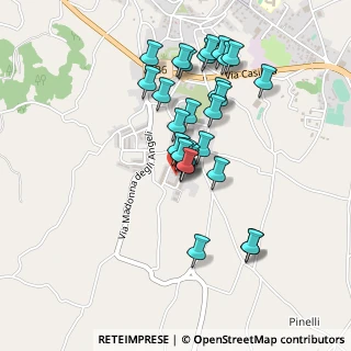 Mappa Piazza Vittorio Bachelet, 03013 Ferentino FR, Italia (0.41786)