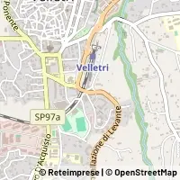 Mapa Velletri