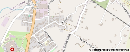 Mappa Genzano di Roma