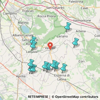 Mappa 00049 Velletri RM, Italia (8.8175)