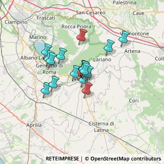 Mappa 00049 Velletri RM, Italia (5.25118)