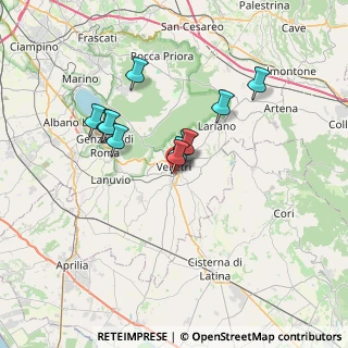 Mappa 00049 Velletri RM, Italia (5.75818)