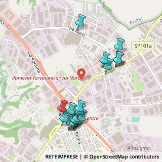 Mappa Via Orvieto, 00071 Area Produttiva RM, Italia (0.599)