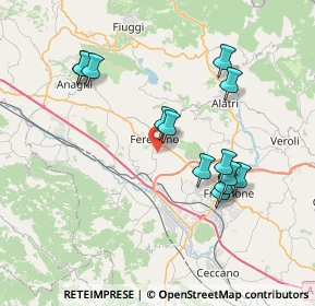 Mappa , 03013 Ferentino FR, Italia (7.70154)