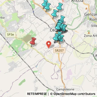 Mappa Via Montagnano, 00041 Albano Laziale RM, Italia (1.9765)