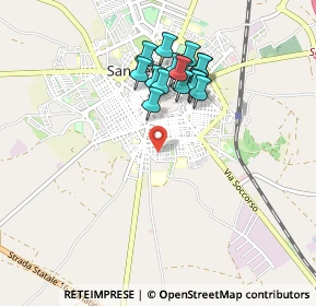 Mappa Via Carlo Pisacane, 71016 San Severo FG, Italia (0.82813)