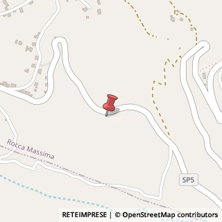 Mappa Contrada Basso Le Case, 2, 04010 Rocca Massima, Latina (Lazio)