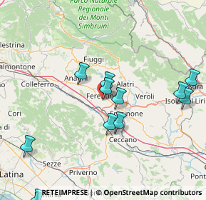 Mappa , 03013 Ferentino FR, Italia (20.87462)