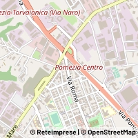Mapa Pomezia