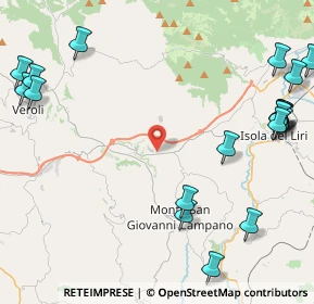 Mappa Via Reggimento, 03025 Monte San Giovanni Campano FR, Italia (6.468)