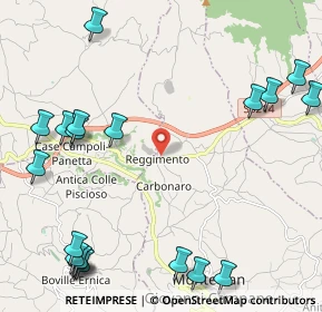 Mappa Via Reggimento, 03025 Monte San Giovanni Campano FR, Italia (3.2565)