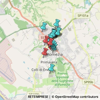 Mappa Via Plinio, 00071 Pomezia RM, Italia (0.9205)