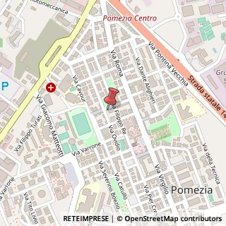 Mappa Via Ovidio, 64, 00071 Pomezia, Roma (Lazio)