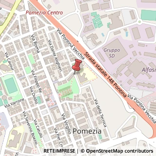 Mappa Viale Manzoni, 30/B, 00071 Pomezia, Roma (Lazio)