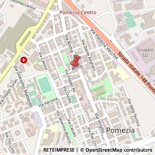 Mappa Via Columella, 16, 00040 Pomezia, Roma (Lazio)
