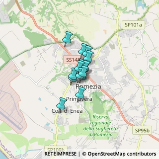 Mappa Via Ovidio, 00071 Pomezia RM, Italia (0.76533)