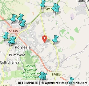 Mappa Via Grenada, 00071 Pomezia RM, Italia (3.13154)