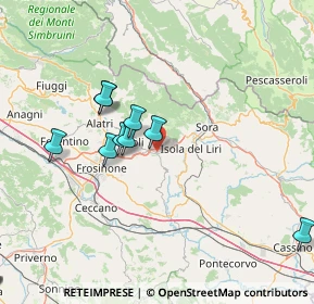 Mappa SP 278, 03029 Veroli FR (23.92308)