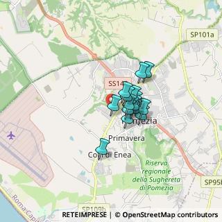Mappa Via Don Tazzoli, 00071 Pomezia RM, Italia (0.99333)
