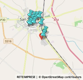 Mappa Via Tedoro Tardio, 71016 San severo FG, Italia (1.64)