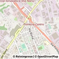 Mapa Pomezia