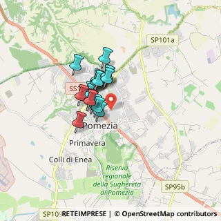Mappa 00071 Area Produttiva RM, Italia (1.11684)