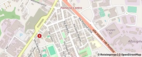 Mappa Pomezia