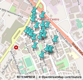 Mappa Via Roma, 00071 Pomezia RM, Italia (0.17)