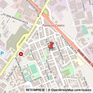 Mappa Via Castagnetta, 1, 00071 Pomezia, Roma (Lazio)