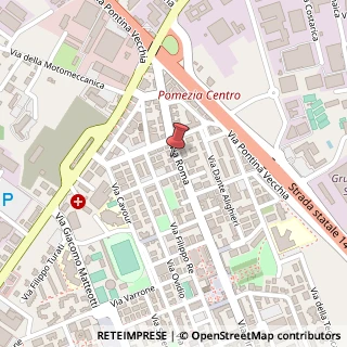 Mappa Via Roma, 00071 Pomezia, Roma (Lazio)
