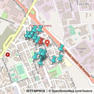Mappa Via Silvio Spaventa, 00071 Pomezia RM, Italia (0.2)