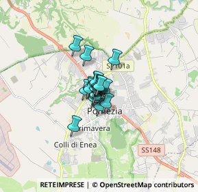 Mappa Via Silvio Spaventa, 00071 Pomezia RM, Italia (0.662)